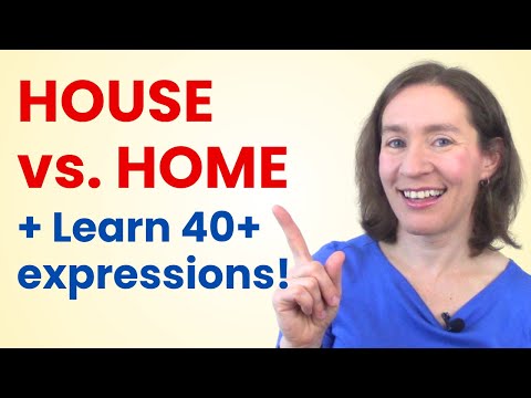 English Collocations with House and Home