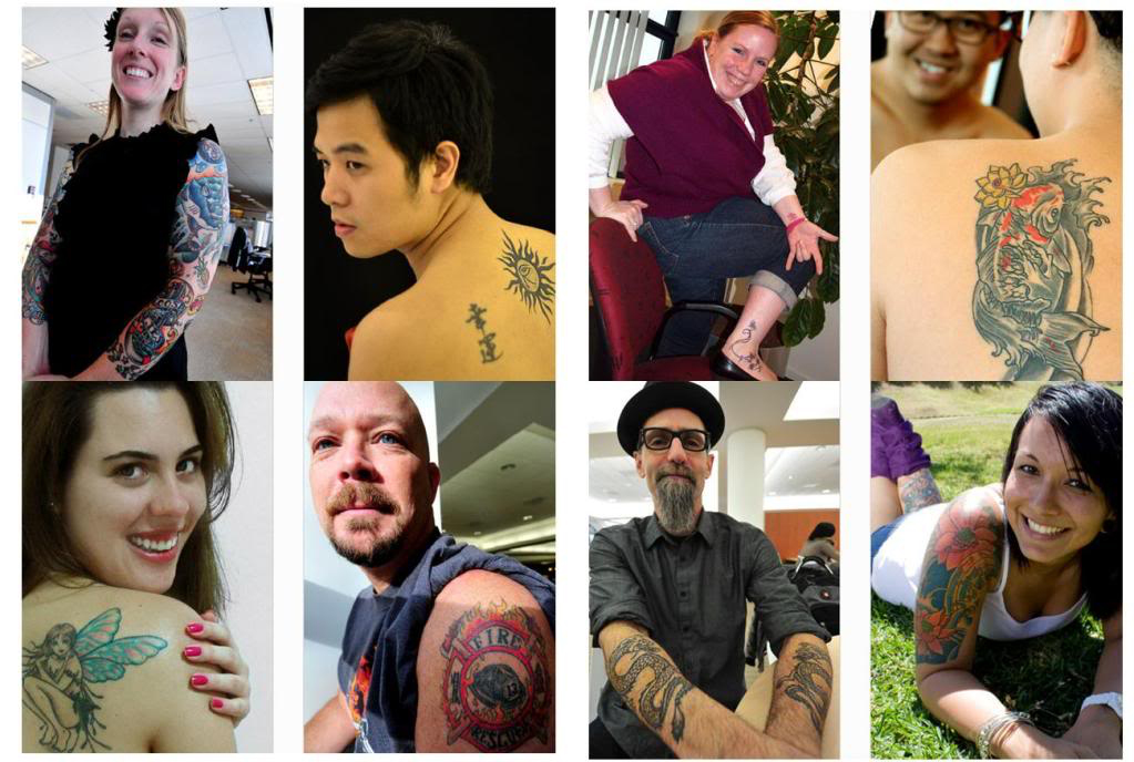 Tattoos on Intel Employees
