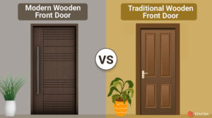 Modern vs Traditional Wooden Front Door