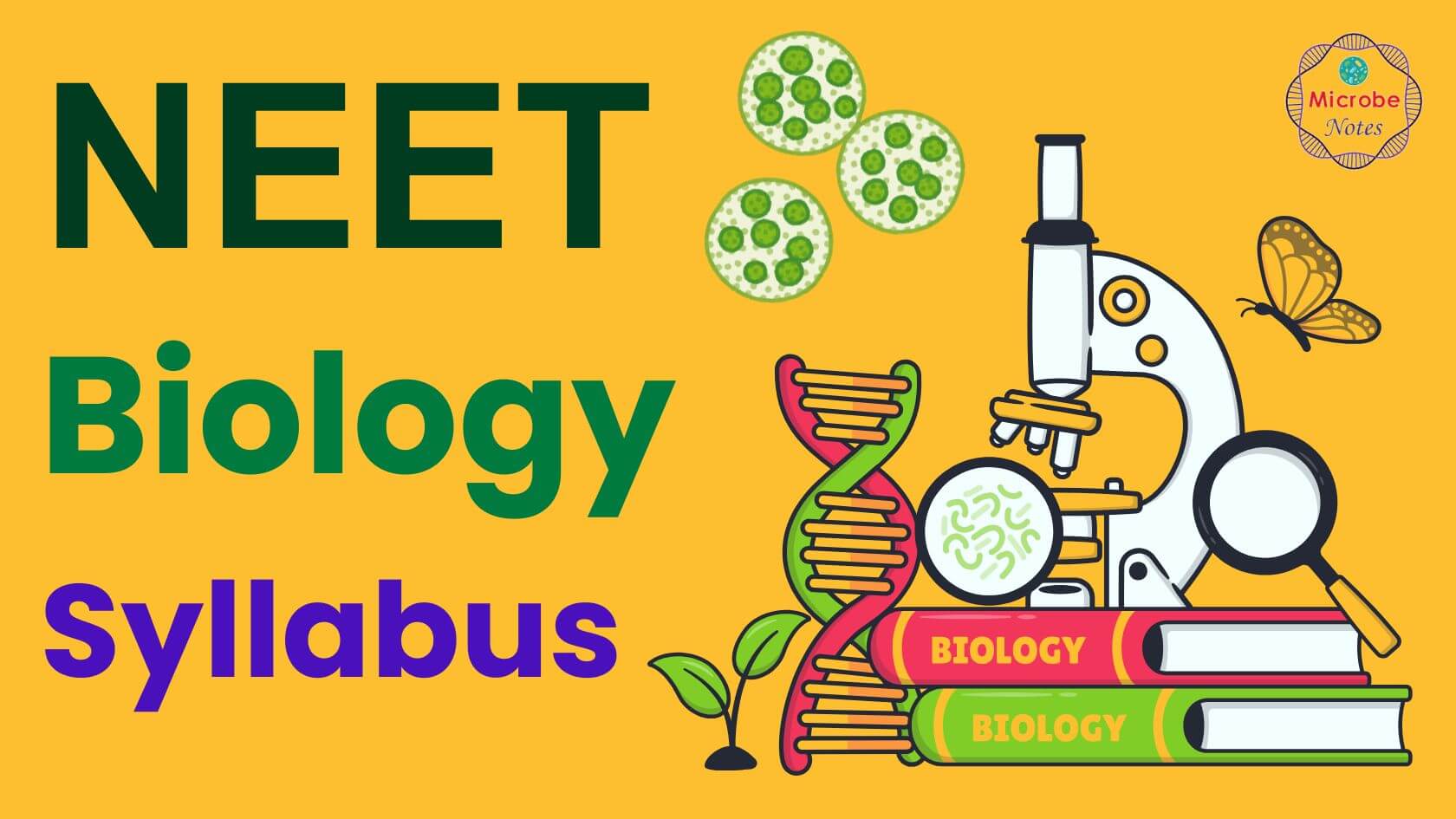 NEET Biology Syllabus 2025-26 with Study...