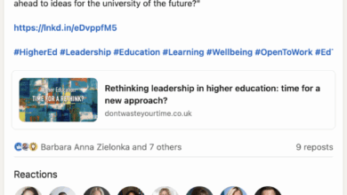 Using the ‘Open to Work’ hashtag – David Hopkins / Education & Leadership
