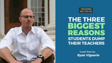 The Three Biggest Reasons Students Dump Their Teachers