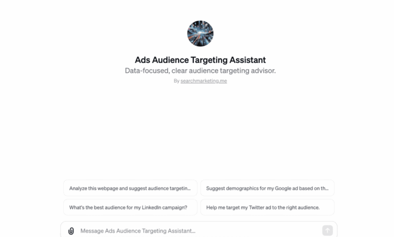 Using GPT to Define Your Ad Audience Targeting- ChatGPT for Improving Ad Target Using GPT to Define Your Ad Audience Targeting- ChatGPT for Improving Ad Target