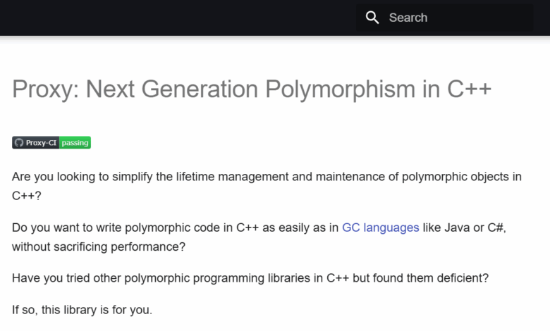 Announcing Proxy 4: The Next Leap in C++ Polymorphism